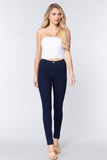 Blue Twill Jeggings