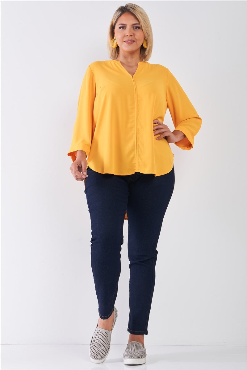 Dark Blue Denim Mid-rise Jeans