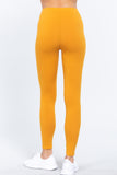 Yellow Cotton Spandex Jersey Long