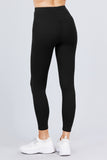 Black Cotton Spandex Jersey Long