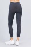 Charcoal Grey Cotton Spandex Jersey Long