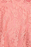 Pink Lace Sleeveless Top