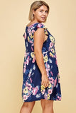 Floral Printed Swing Dress