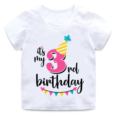 Birthday Short Sleeve T-Shirt