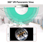 Wifi  Camera Panoramic  Bulb 360 Degree Fisheye Wireless Home Security Video