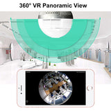 Wifi  Camera Panoramic  Bulb 360 Degree Fisheye Wireless Home Security Video