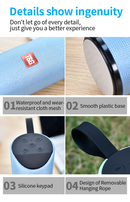 Wireless Outdoor Bluetooth Portable Column - USB
