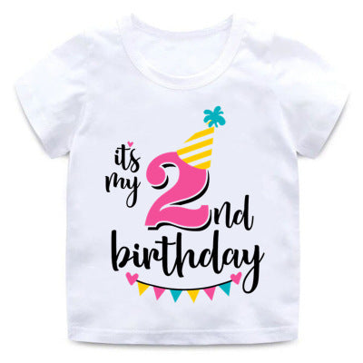 Birthday Short Sleeve T-Shirt