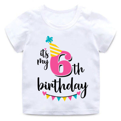 Birthday Short Sleeve T-Shirt