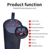 Wireless Outdoor Bluetooth Portable Column - USB