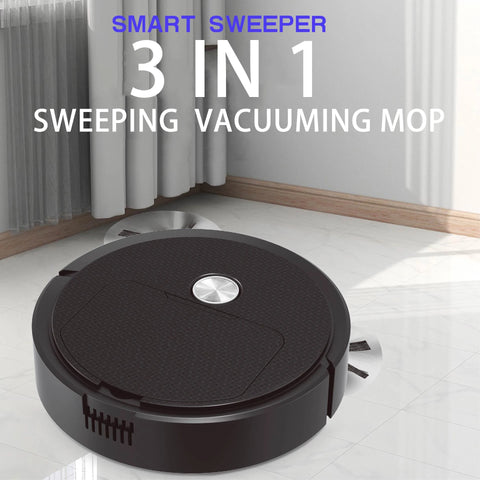 Xiaomi 3 In 1 Mini Smart Wireless Sweeping Robot For Home Office or Dorm