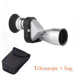 8x20 HD Night Vision Mini Pocket Zoom Monocular Telescope for Camping Hike & Birdwatching