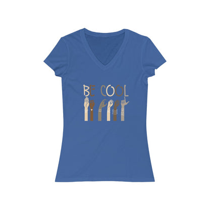Women's Be Cool Short Sleeve V-Neck Tee