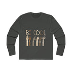 Men's Long Sleeve 'Be Cool' Crew