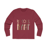 Men's Long Sleeve 'Be Cool' Crew