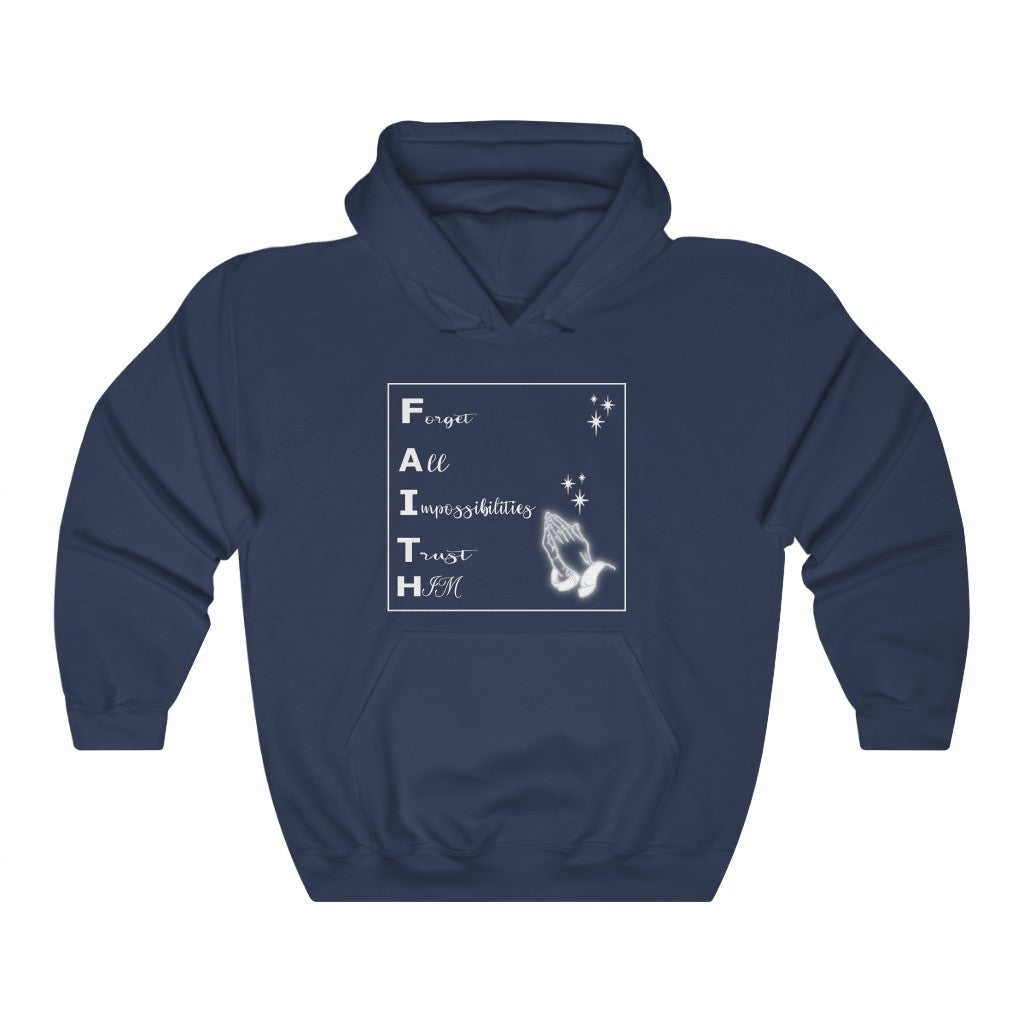 Unisex Hooded FAITH Sweatshirt