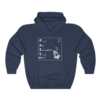 Unisex Hooded FAITH Sweatshirt