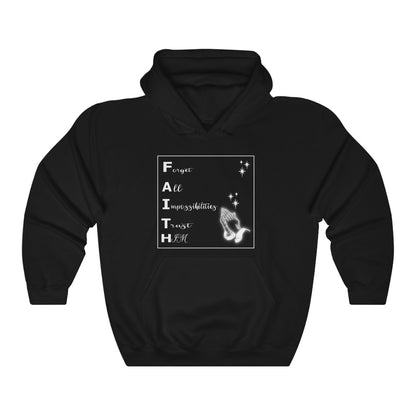 Unisex Hooded FAITH Sweatshirt