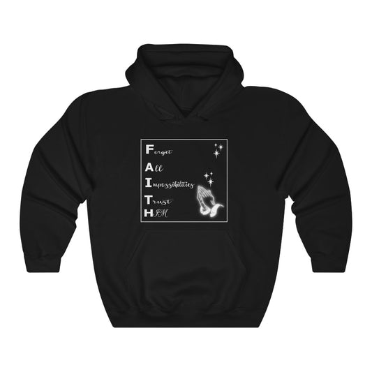 Unisex Hooded FAITH Sweatshirt