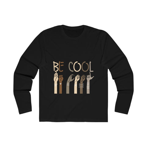 Men's Long Sleeve 'Be Cool' Crew