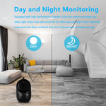 Wi fi  Camera 1080P  Home Security Camera Night Vision Two Way Audio ADD 16GB