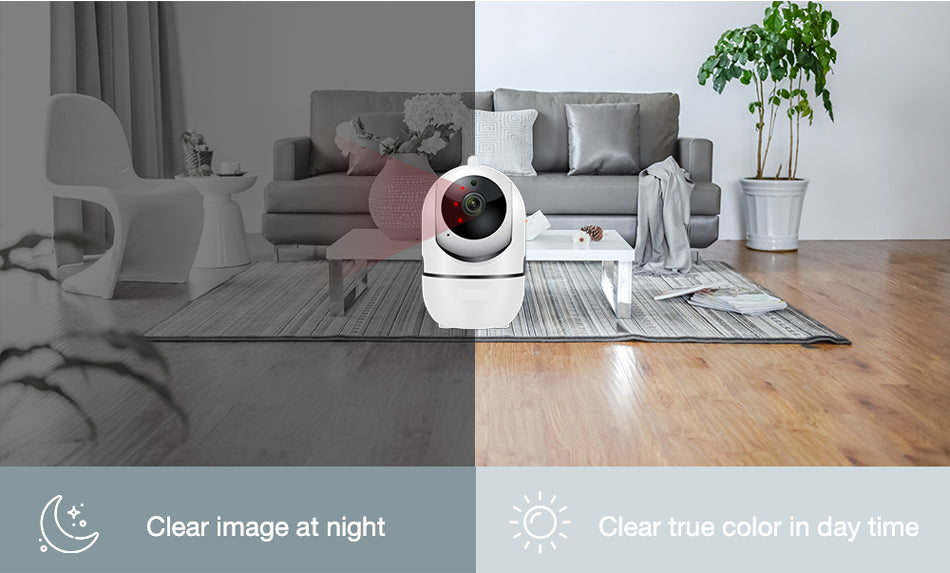Wi fi  Camera 1080P  Home Security Camera Night Vision Two Way Audio ADD 16GB