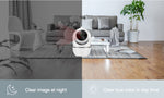 Wi fi  Camera 1080P  Home Security Camera Night Vision Two Way Audio ADD 16GB