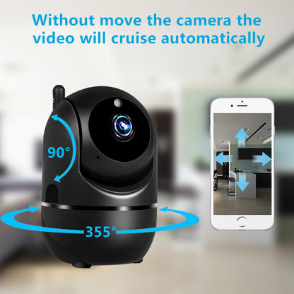 Wi fi  Camera 1080P  Home Security Camera Night Vision Two Way Audio ADD 16GB