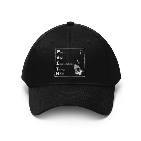 FAITH Twill Hat - UNISEX