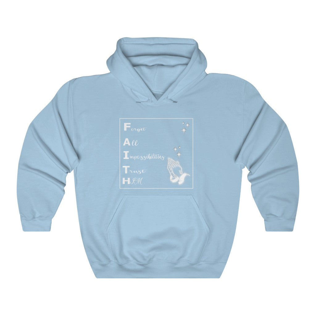 Unisex Hooded FAITH Sweatshirt