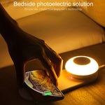 LED Light Mobile Phone Wireless Charging LED Desk Lamp Separate Magnetic Touch