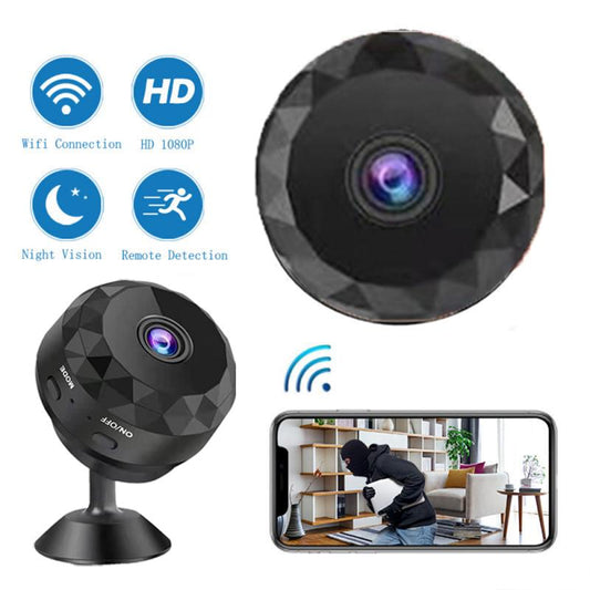 Wireless Wi Fi Mini 1080P HD IP Night Vision And Voice Video Camera