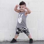 Camouflage Shorts Set