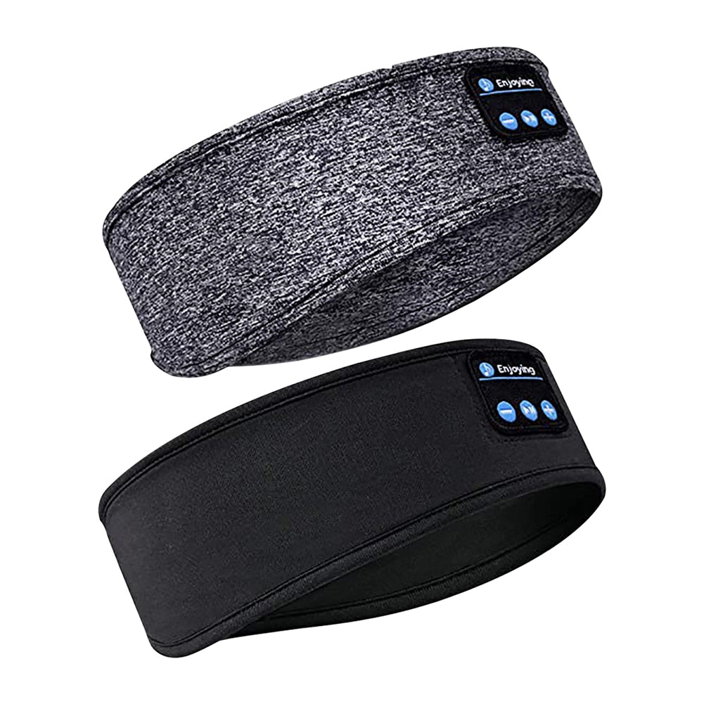 Handsfree Eye Mask / Shade Earphone With Built-in Speakers & Mic