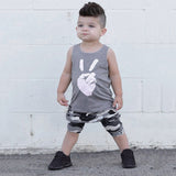 Camouflage Shorts Set