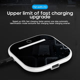 Wireless Mobile iPhone Charger With LED Light - 10W
