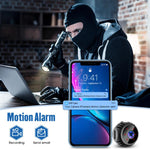 Non-Luminous Infrared 6 Light Motion Detection And Alarm Notification Video Camera With Magnet Holder