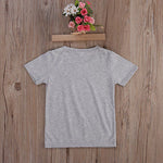Printed Camera Short Sleeve Cotton T-Shirt