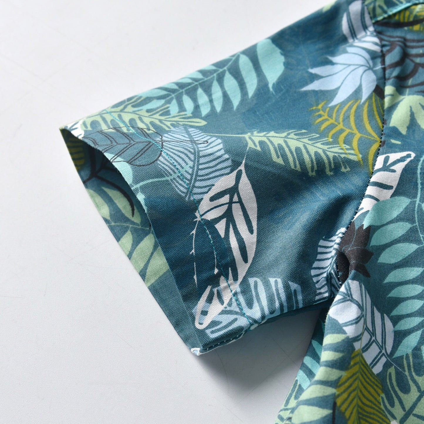 Printed Bowtie Button Down Shirt