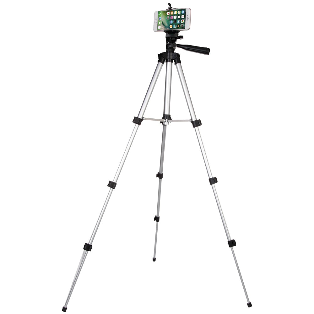 Remote Control Extendable Tripod Stand For Phone & Camera With Mobile Mount Accessories