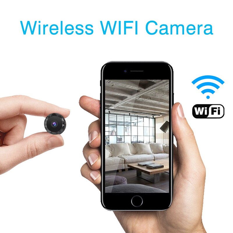 Wireless Wi Fi Mini 1080P HD IP Night Vision And Voice Video Camera