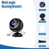 Non-Luminous Infrared 6 Light Motion Detection And Alarm Notification Video Camera With Magnet Holder