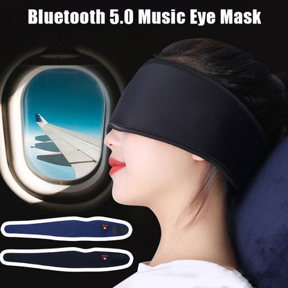 5.0 Wireless Bluetooth Night Eye Mask for Travel & Meditation