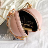 Personality Basketball Purses For Teenagers Women Bags Crossbody Chain Hand