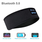 Handsfree Eye Mask / Shade Earphone With Built-in Speakers & Mic