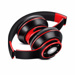 Headphone / Earphone Wireless Speaker With SD Card with Mic Play