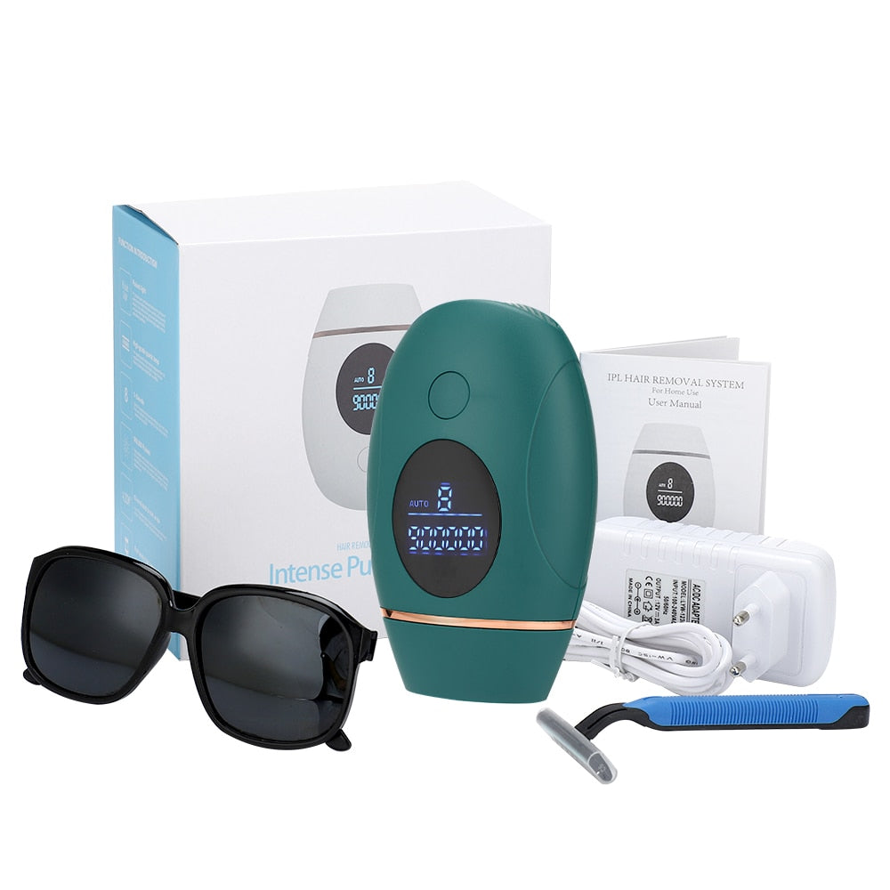 IPL Permanent Hair Laser Removal - Epilator 900000 Flash
