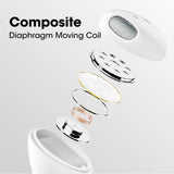 Original Pro 6 Bluetooth Earphone Wireless Headphones HiFi Music