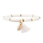 Multicolor Tassel Anklet