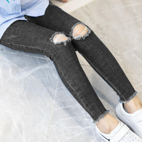 Girls Ripped Jeans